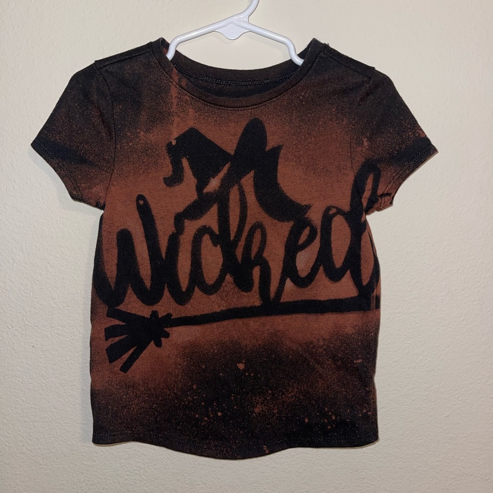 Wicked Bleach Dye Shirt